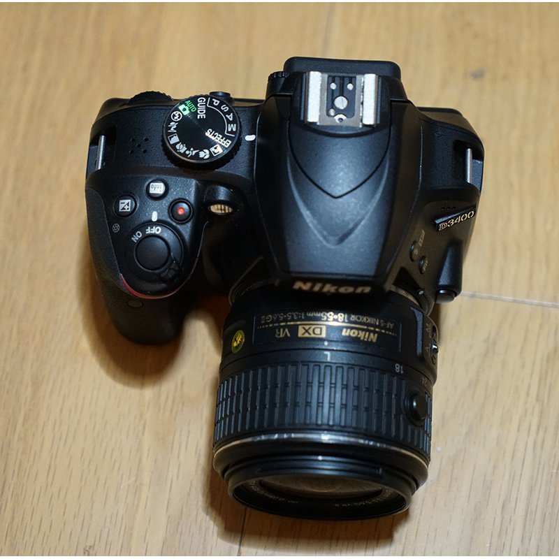 Original second-hand used brand D3100 with 18-55VR HD camcorder digital SLR camera with charger and battery and shoulder strap