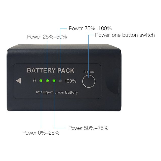 High Capacity BP-975 Digital Camera Battery 7.4v 7800mah Lithium Ion Batteries For Canon XF105 XF100 XF300 C500PL C100