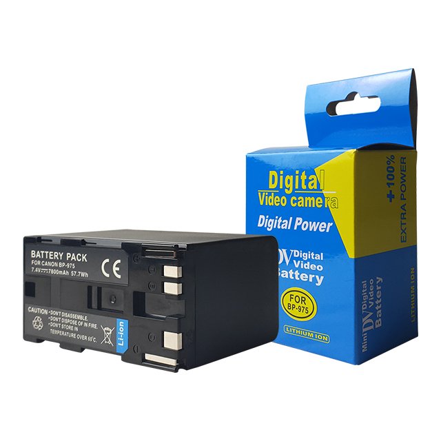 High Capacity BP-975 Digital Camera Battery 7.4v 7800mah Lithium Ion Batteries For Canon XF105 XF100 XF300 C500PL C100