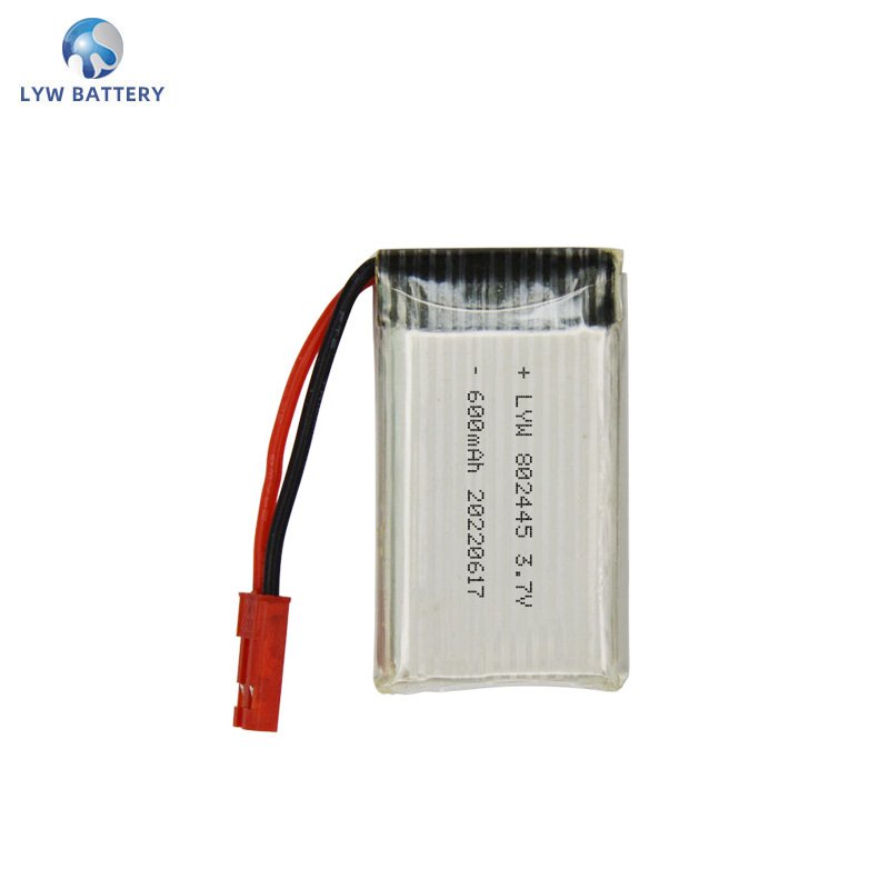 Hot Selling Factory direct sale 3.7v 600mah rechargeable lipo battery polymer lithium battery for digital camera Drone battery