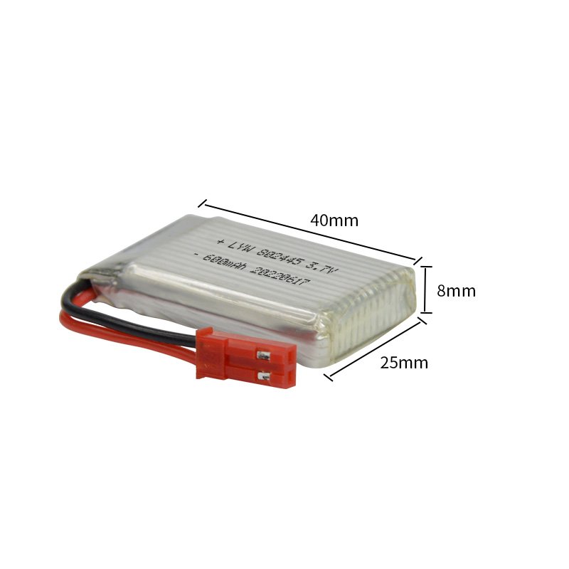 Hot Selling Factory direct sale 3.7v 600mah rechargeable lipo battery polymer lithium battery for digital camera Drone battery