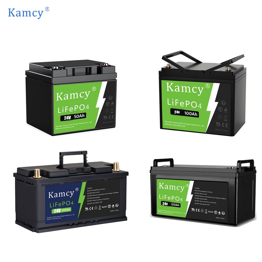 lithium iron phosphate battery 24V 120Ah battery rechargeable 24v lithium battery pack Deep Cycle for sale