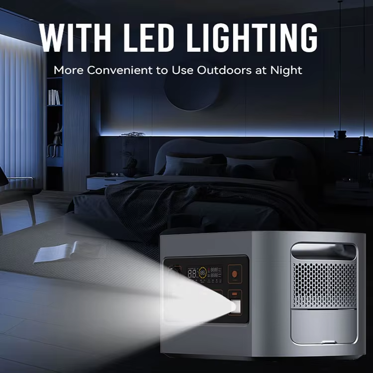 2000w 1200w 600w Outlets Backup Lithium Battery Home Energy Storage Power Supply Outdoor Portable Power Stations