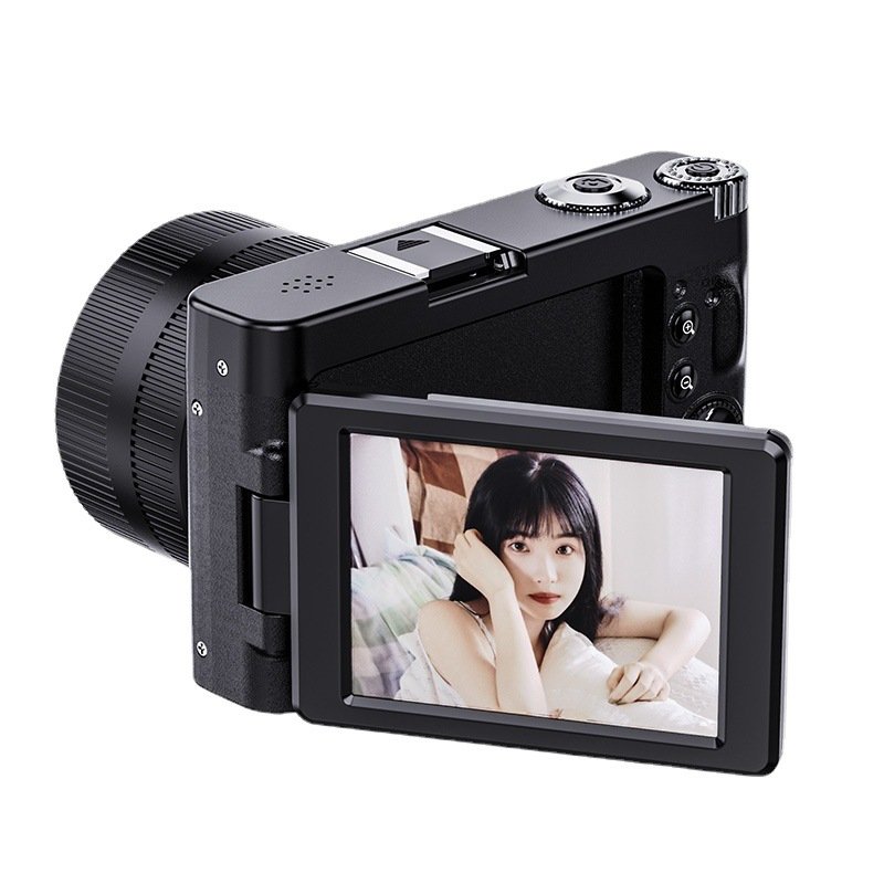Professional 16X Zoom Auto Focus 48MP Compact 4K HD Photo Video Digital Cameras Vlogger Camera With Flip Screen