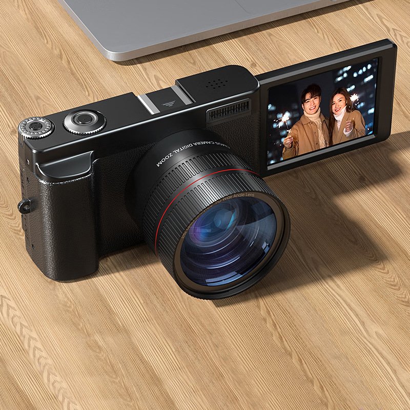 Professional 16X Zoom Auto Focus 48MP Compact 4K HD Photo Video Digital Cameras Vlogger Camera With Flip Screen