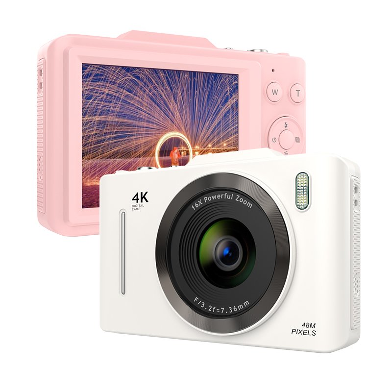 HD 1080P Kids Camera Camcorder 48MP 16X Digital Zoom with 2.8 Inch LCD Screen