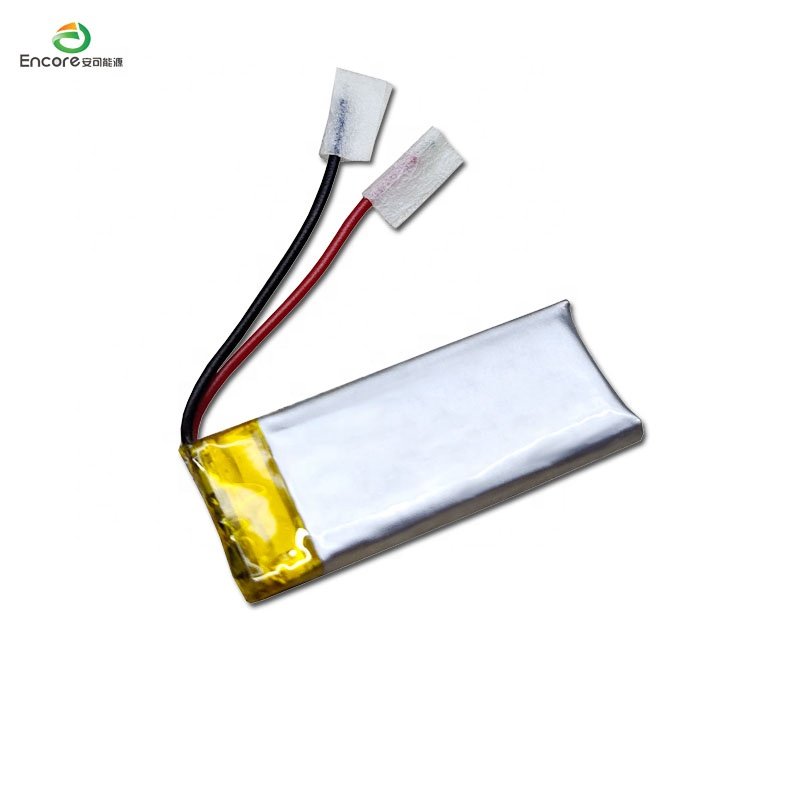3,7 v 125mah batterie 401230 37v lithium polymer rechargeable lipo battery