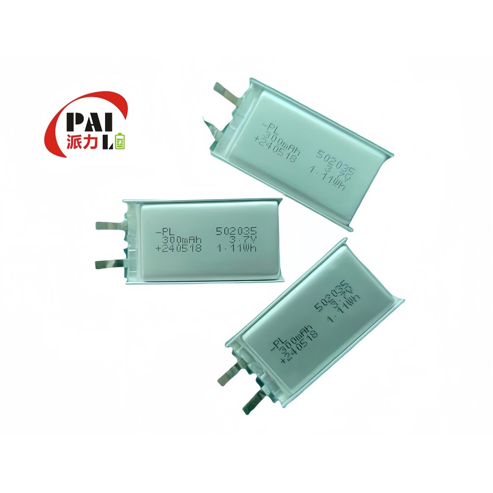 Professional Manufacturer 3.7V 300Mah Battery Pack 502535 Lipo Battery For Small Digital Devices