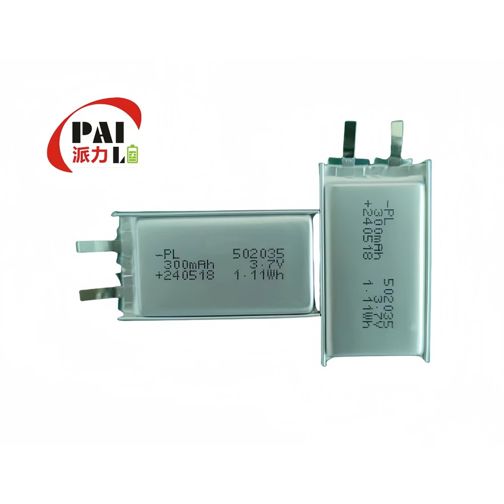 Professional Manufacturer 3.7V 300Mah Battery Pack 502535 Lipo Battery For Small Digital Devices