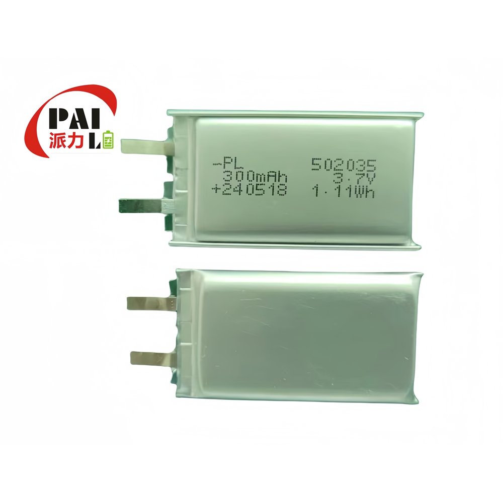 Professional Manufacturer 3.7V 300Mah Battery Pack 502535 Lipo Battery For Small Digital Devices