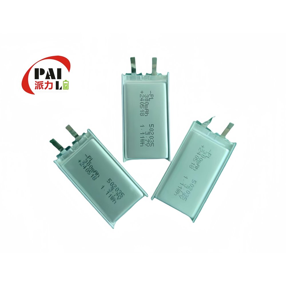 Professional Manufacturer 3.7V 300Mah Battery Pack 502535 Lipo Battery For Small Digital Devices