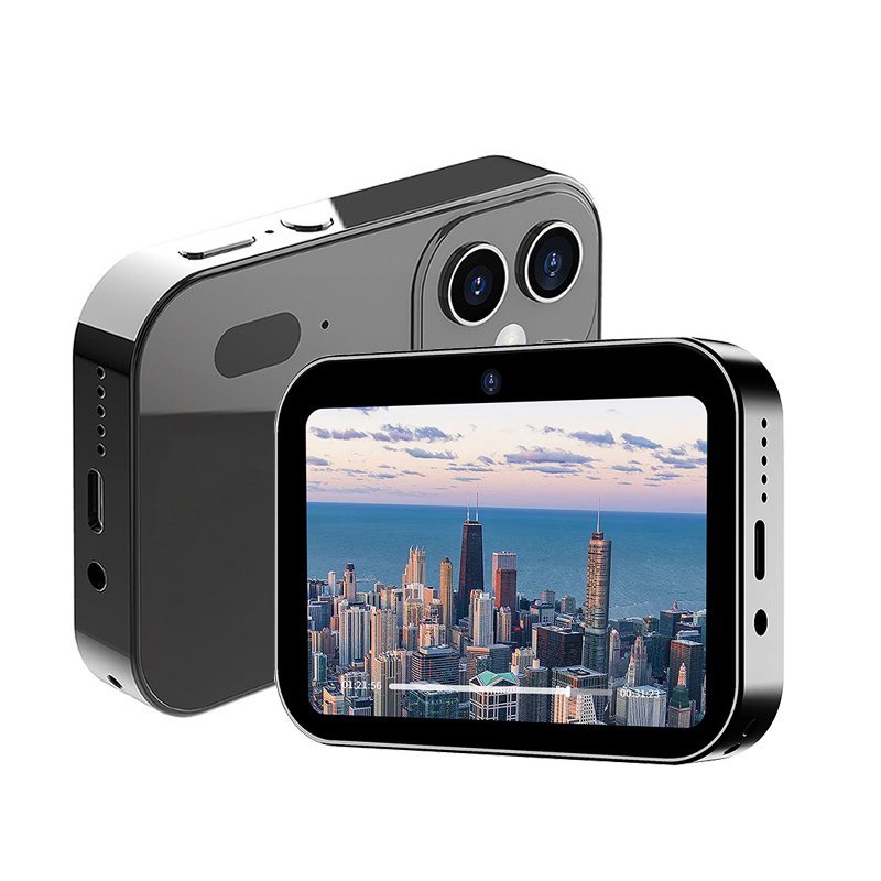 New Product Ideas 2024 Gift 3 Lens Touch Screen 4K HD Cameras Professional Digital Music Video CCD Camera For Photography