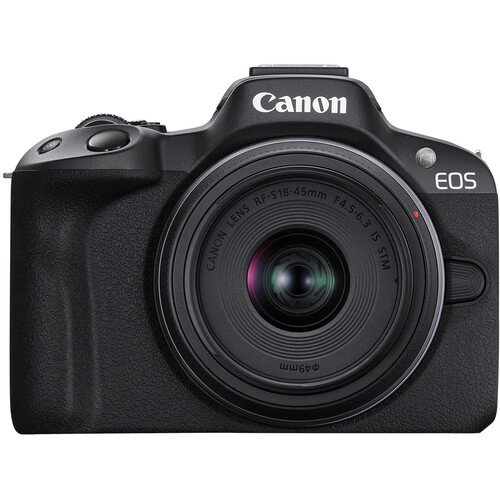 HOT SALE FOR C an on E O S R50 Mirrorless Camera with 18-45mm Lens (Black)