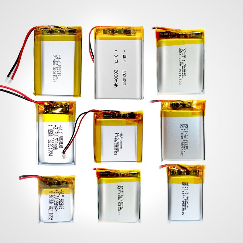 9373129/103450/103040/602030/602025 customized Pouch 3.7V lipo battery lithium polymer ion battery cells