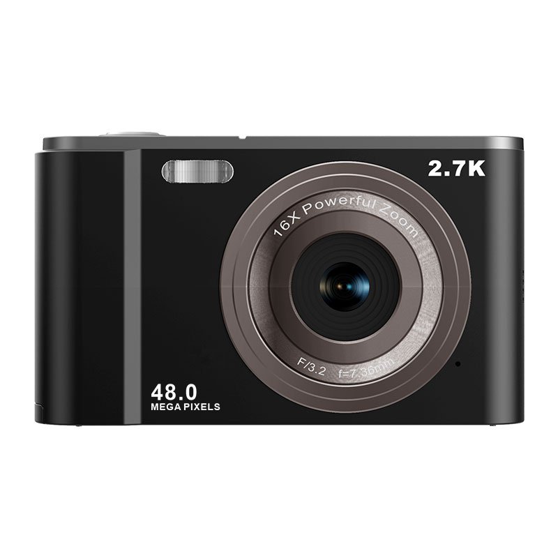 Latest 48 Mega Pixels Pink Black Sliver Point and Shoot 16X Zoom Digital Camera Web With LED light