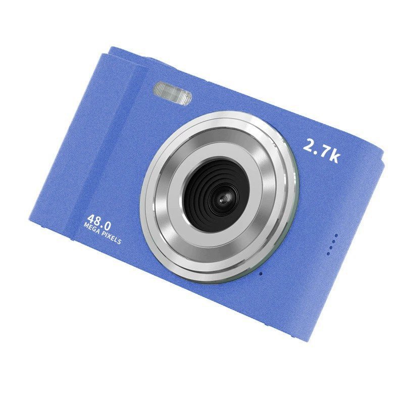 Latest 48 Mega Pixels Pink Black Sliver Point and Shoot 16X Zoom Digital Camera Web With LED light