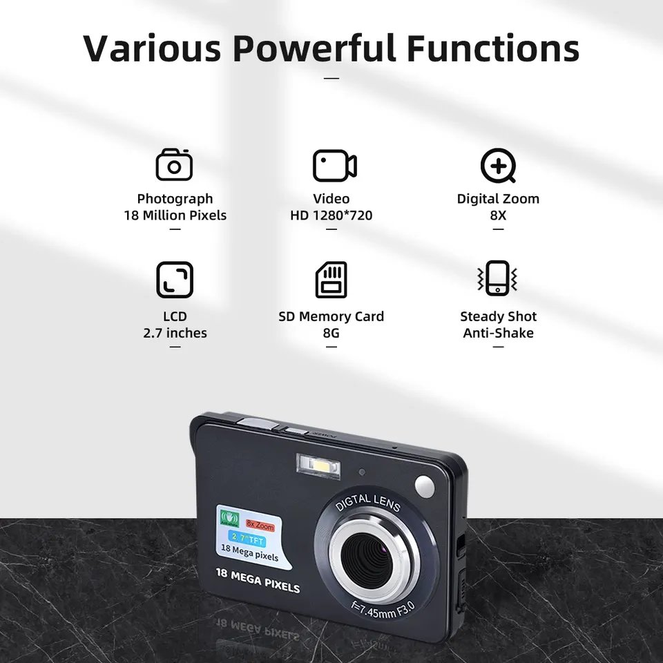 Video Recorder Camcorder Toys Digital Small Mini Handy Camera For Vlogging
