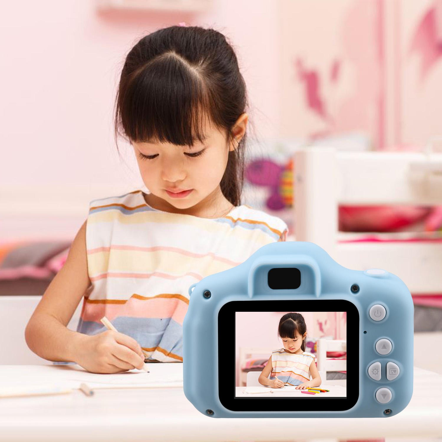 HD Camcorder Digital Kid Camera Cute Toy Children's Camera Toys Kids Selfie Toddler Child Camera