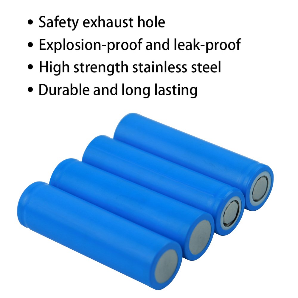 Hot sale cylindrical lithium cell 18650 3.7V 2600mAh li ion rechargeable battery for 48V Electric Bicycles/Scooters