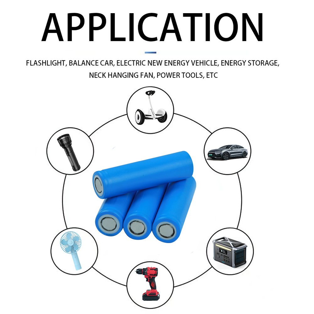 Hot sale cylindrical lithium cell 18650 3.7V 2600mAh li ion rechargeable battery for 48V Electric Bicycles/Scooters