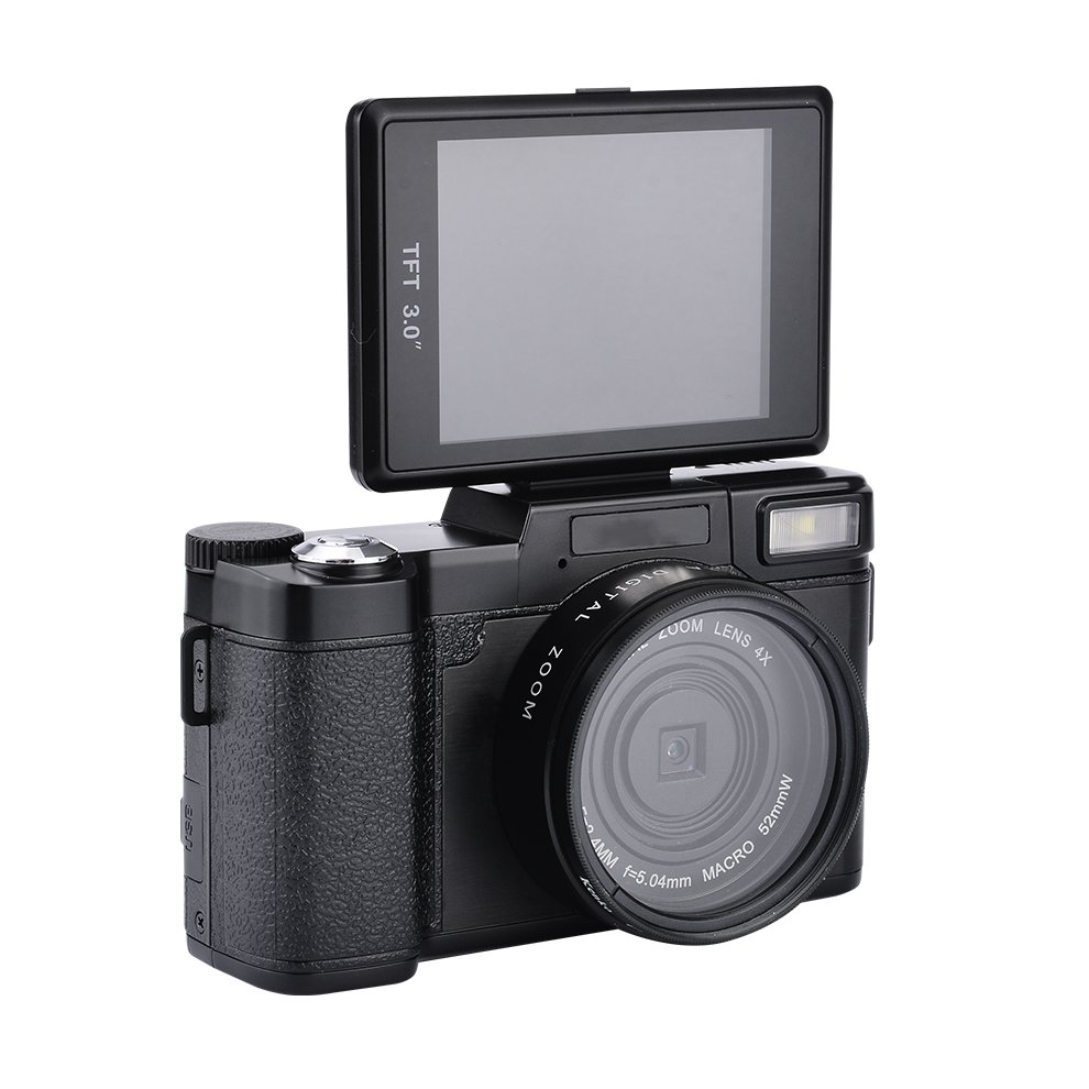 3 Inch Retro Camera Video + Camera Fotografica Photo Camera Professional 2.7K Video Camcorder