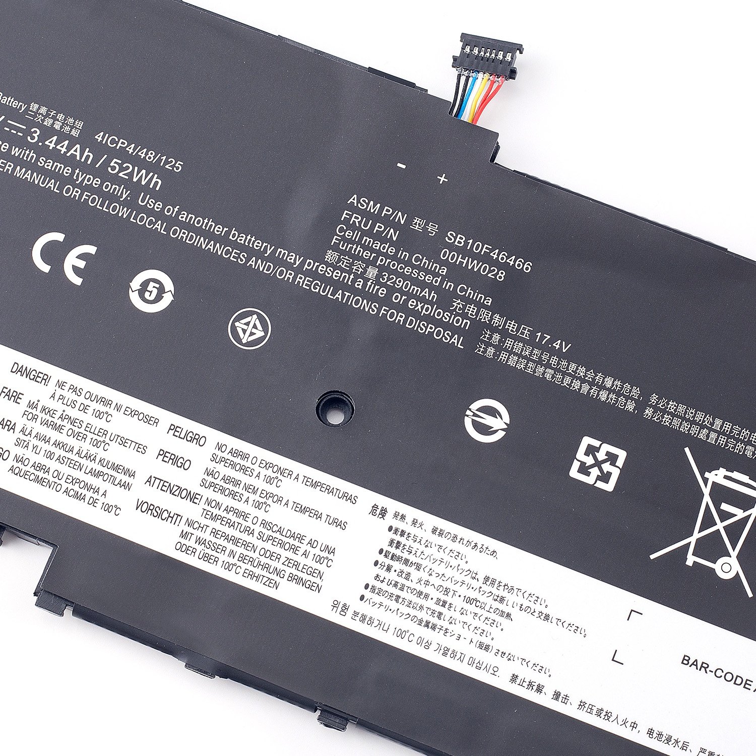01AV409 SB10K97566 Laptop Battery For Lenovo Thinkpad X1 Carbon 4th 20fb 2016 Yoga 2nd Tp00076c Battery 00hw028 01av409 Sb10f4