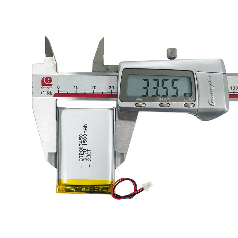 Lithium ion Polymer Battery 1800mAh DTP803450 3.7v li-polymer kc battery