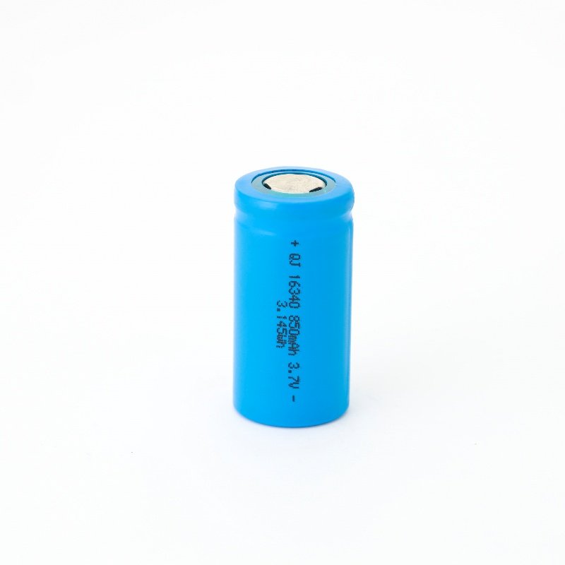 Wholesale 16340 3.7V 850mAh Recycle Cyclic Charging Rechargeable Cylindrical Digital Lithium Li-Ion Batteries Battery Cells