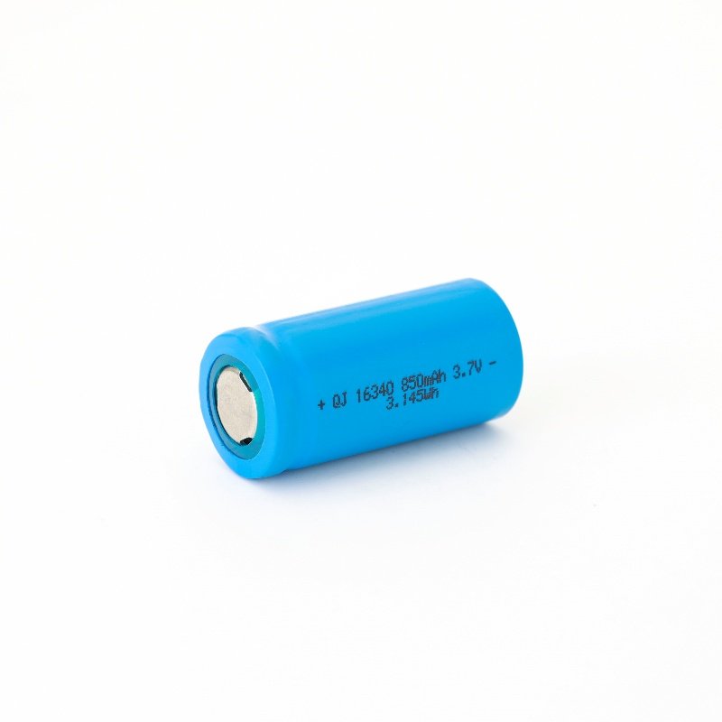 Wholesale 16340 3.7V 850mAh Recycle Cyclic Charging Rechargeable Cylindrical Digital Lithium Li-Ion Batteries Battery Cells