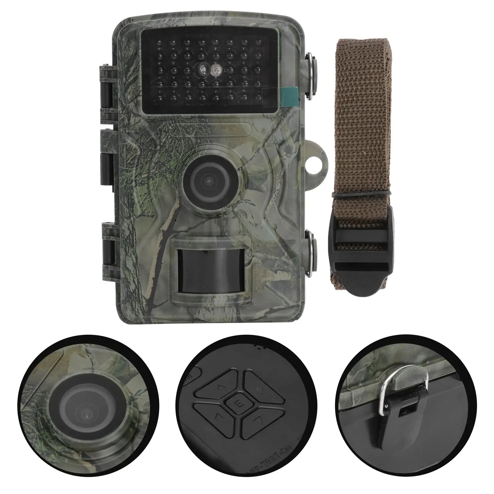 Hunting Game Camera 12MP PIR Wild Trail Game Cam Infrared Night Vision Digital Scout Camera