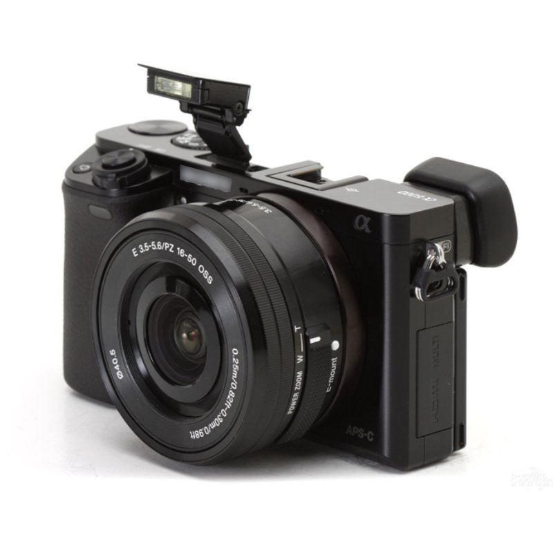 Original second-hand brand A6000 with 16-50 lens 1080p high-definition camera number micro single camera with charger, battery,