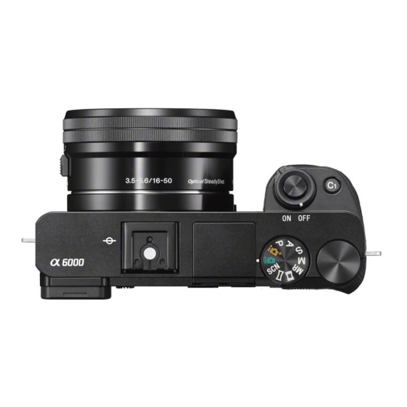 Original second-hand brand A6000 with 16-50 lens 1080p high-definition camera number micro single camera with charger, battery,