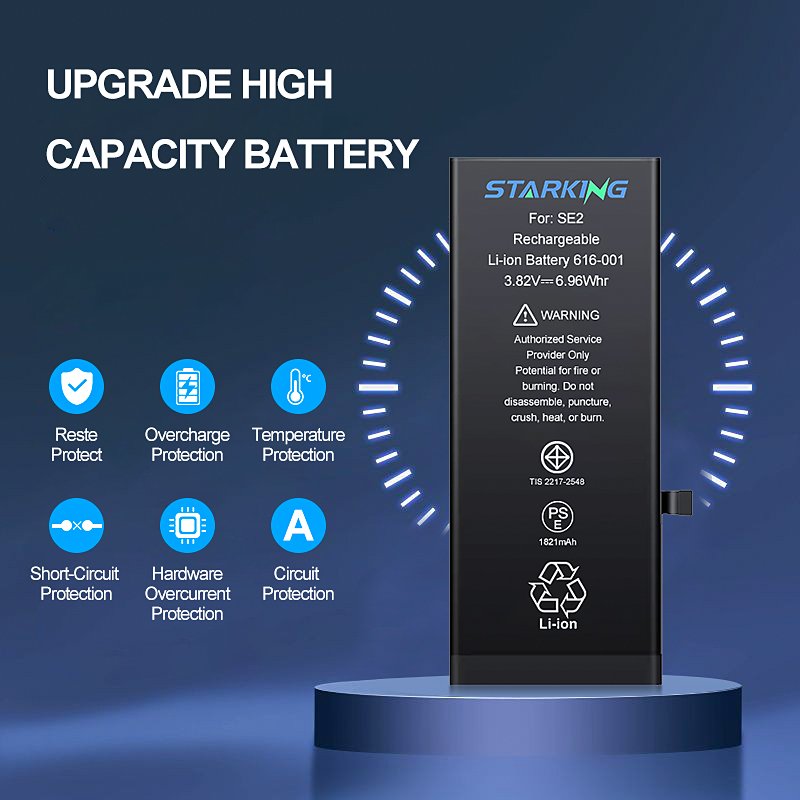 Mobile phone battery brand new cell phone lithium ion digital batteries for IP Phone SE2020 1821mAh SE2023 irginal battery