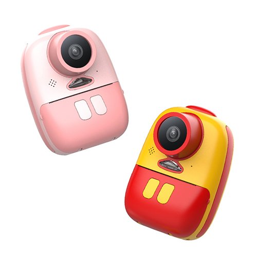 instant printing camera for children 1080P 2 inches screen, toy camera with 800mAh battery