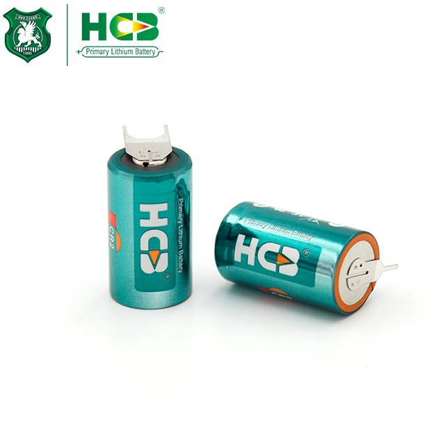 HCB 1000mAh CR2 3v Lithium Battery With Pin For Memory Backup And Digital Camera