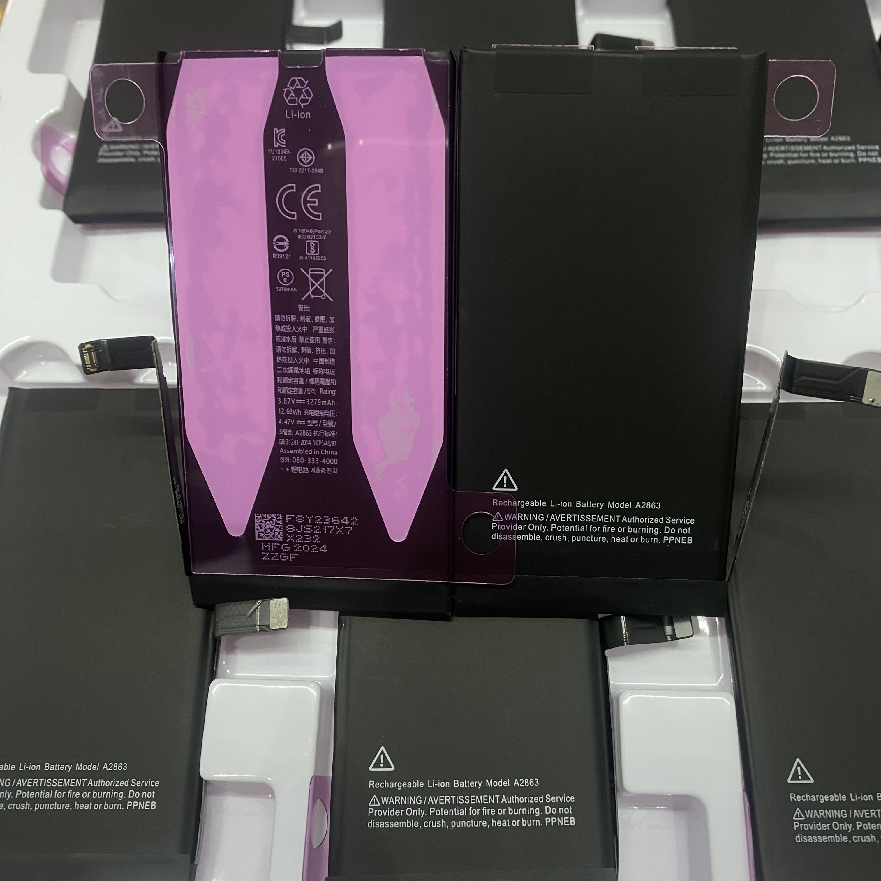 PPNEB Factory OEM Custom Phone Battery for iPhone 11 12 13 14 Pro Max Battery for iPhone 14 Lithium ion Battery
