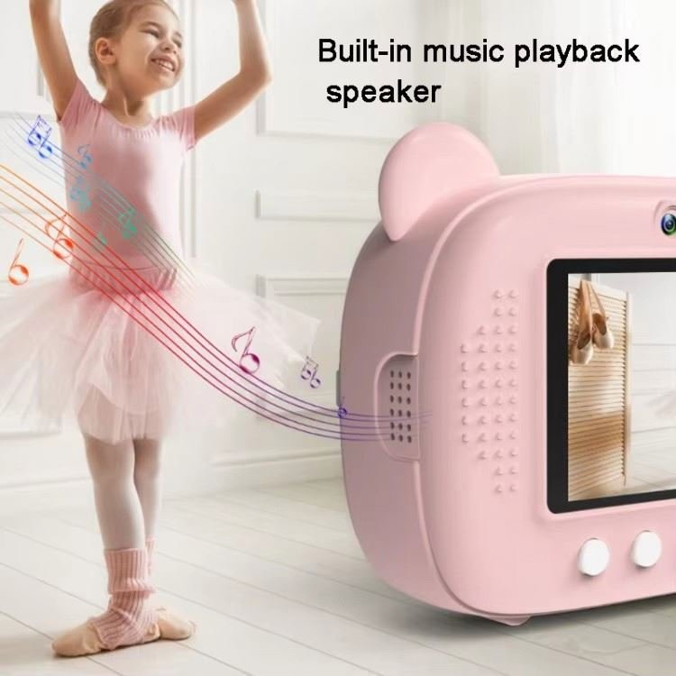 Children Camera Photo Printer For Kids Instant Camera1080P Digital Camera Screen Dual Lens Instant Print Camera Mini Toys