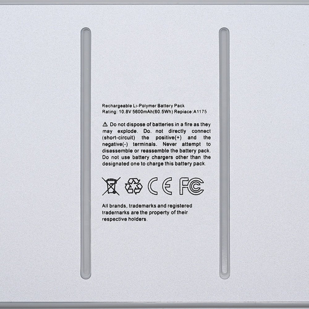 A1150 A1260 Laptop Battery A1175 For MacBook Pro 15-inch A1150 A1260 year 2006 2007 2008 MB133LL/A Laptop Use