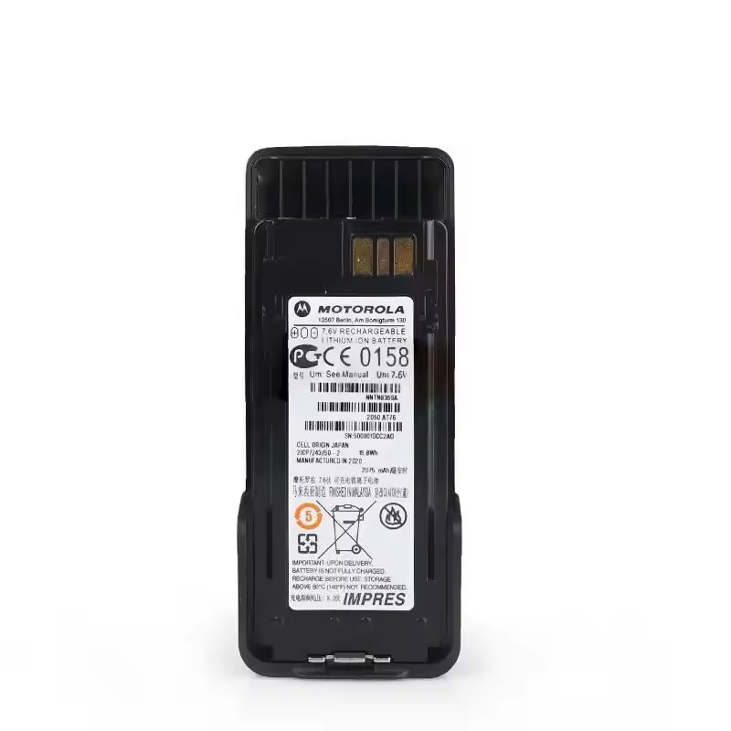 MOTOROLA Original NNTN8359 Li-ion Lithium ATEX IMPRES Battery ForXIR P8608EX XIR P8668EX DP4401Ex DP4801Ex XPR7350Ex XPR7550Ex
