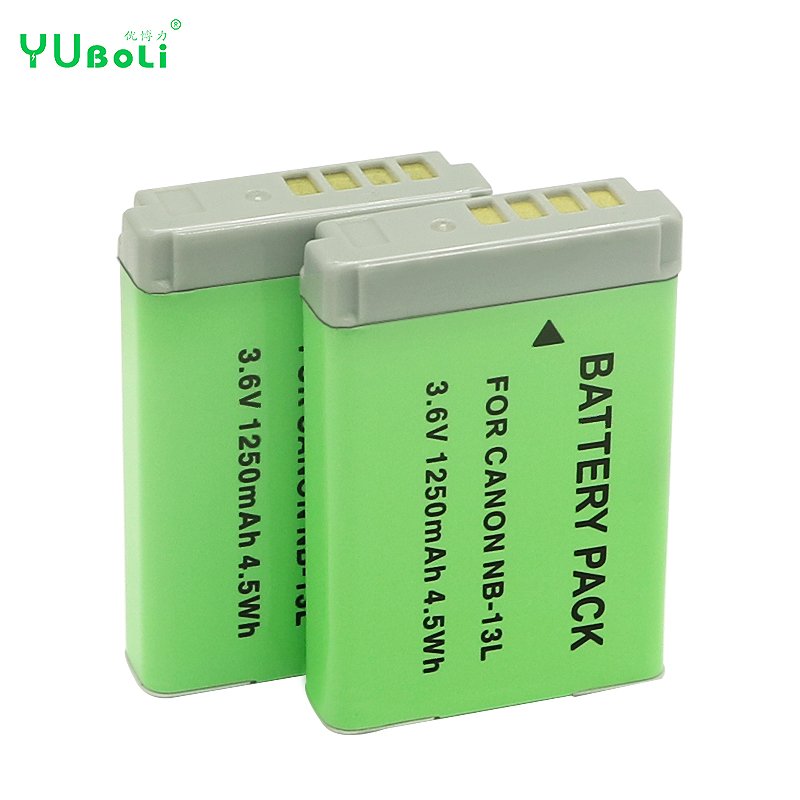 1250mAh NB-13L Digital Camera Battery For Canon PowerShot G5X G7X G9X SX620 SX720 Rechargeable Lithium ion Battery