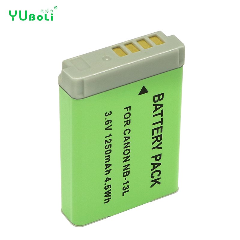 1250mAh NB-13L Digital Camera Battery For Canon PowerShot G5X G7X G9X SX620 SX720 Rechargeable Lithium ion Battery