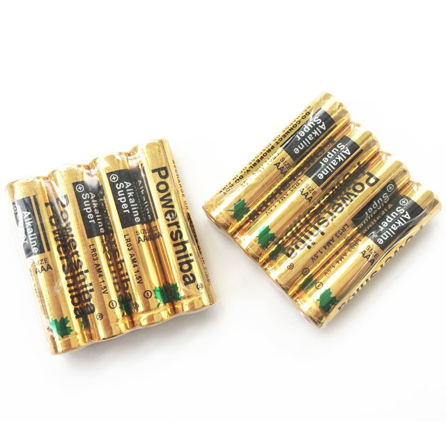 Lr03 Am4 Aaa Alkaline Dry Battery For Digital Cameras