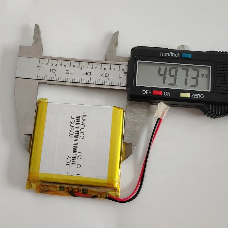 705050 3.7V 2000mAh rechargeable lithium ion li polymer lithium ion battery with pcb for electronic products