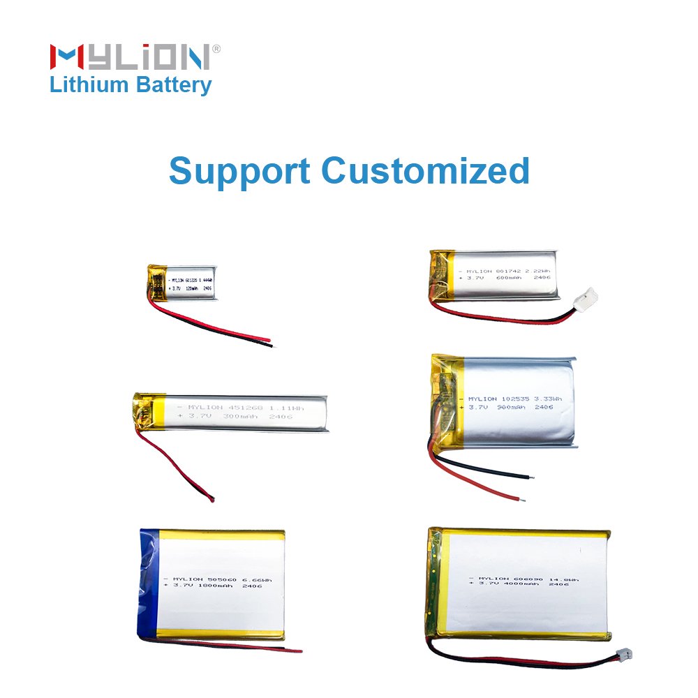 OEM 3.7V 750mAh 603040 Li-polymer Battery Pack Rechargeable 3.7V 7.4V 11.1V Customized Li po battery Pack For Electronics Device
