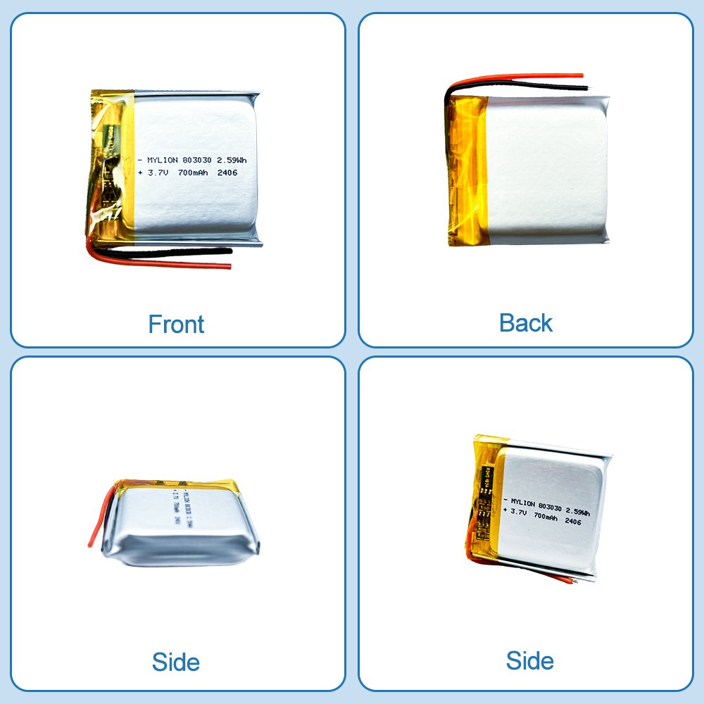 OEM 3.7V 750mAh 603040 Li-polymer Battery Pack Rechargeable 3.7V 7.4V 11.1V Customized Li po battery Pack For Electronics Device