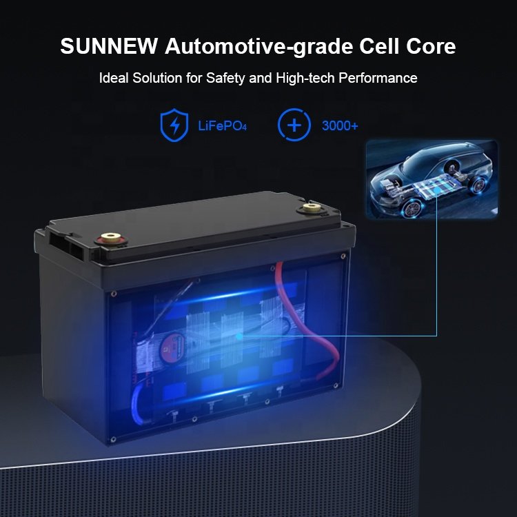 sunnnew Europe US Grade A EV Lifepo4 230AH 3.2V Cell 48V 250AH Prismatic Lithium 200Ah Solar Marine Forklift Battery Pac