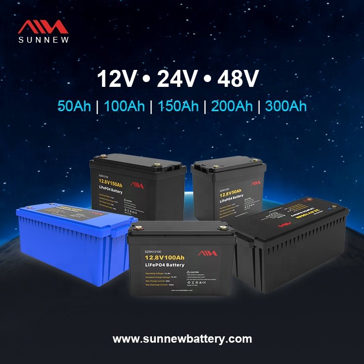sunnnew Europe US Grade A EV Lifepo4 230AH 3.2V Cell 48V 250AH Prismatic Lithium 200Ah Solar Marine Forklift Battery Pac