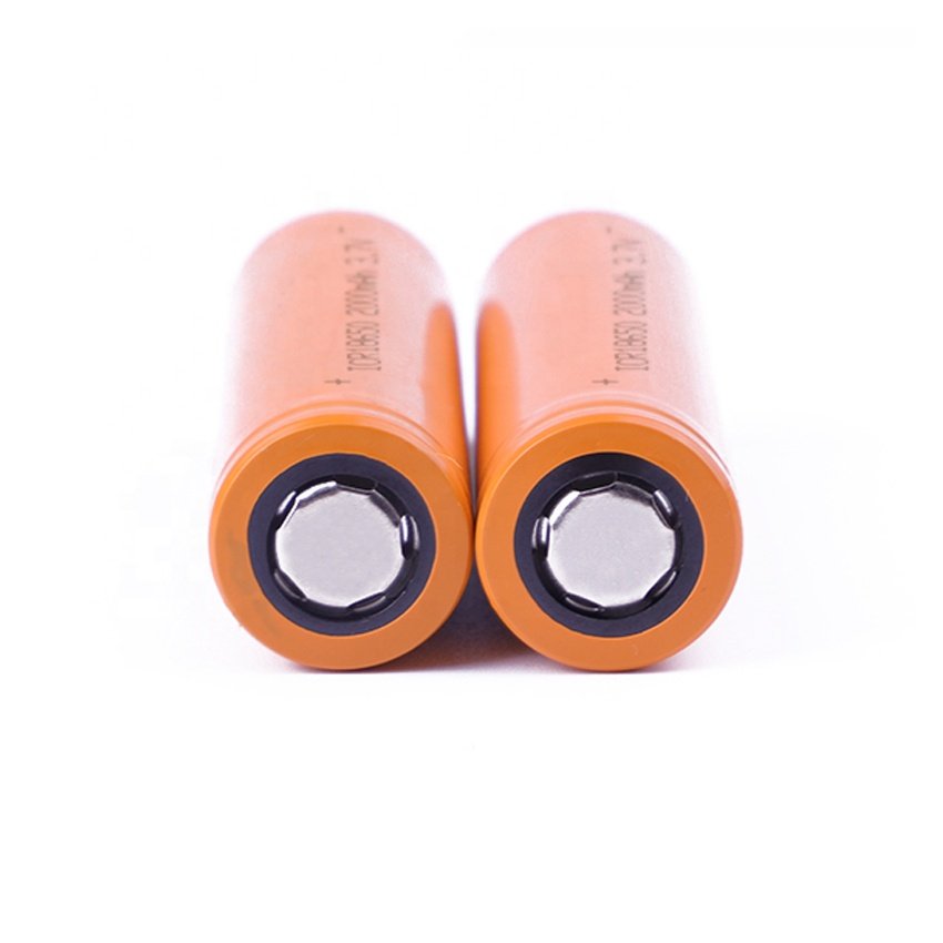 High Quality Rechargeable Battery 18650 3.7v 2000mAh 20A Discharge Rate Lithium Ion Battery Cell For Sale