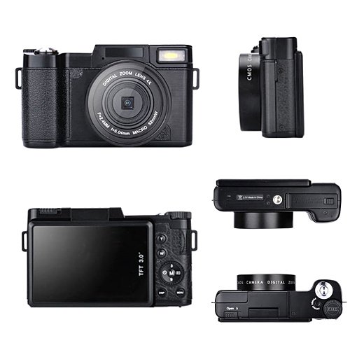 48MP Mini Compact Video Camera UV Appareil Photo Reflex Dslr Digital video camera