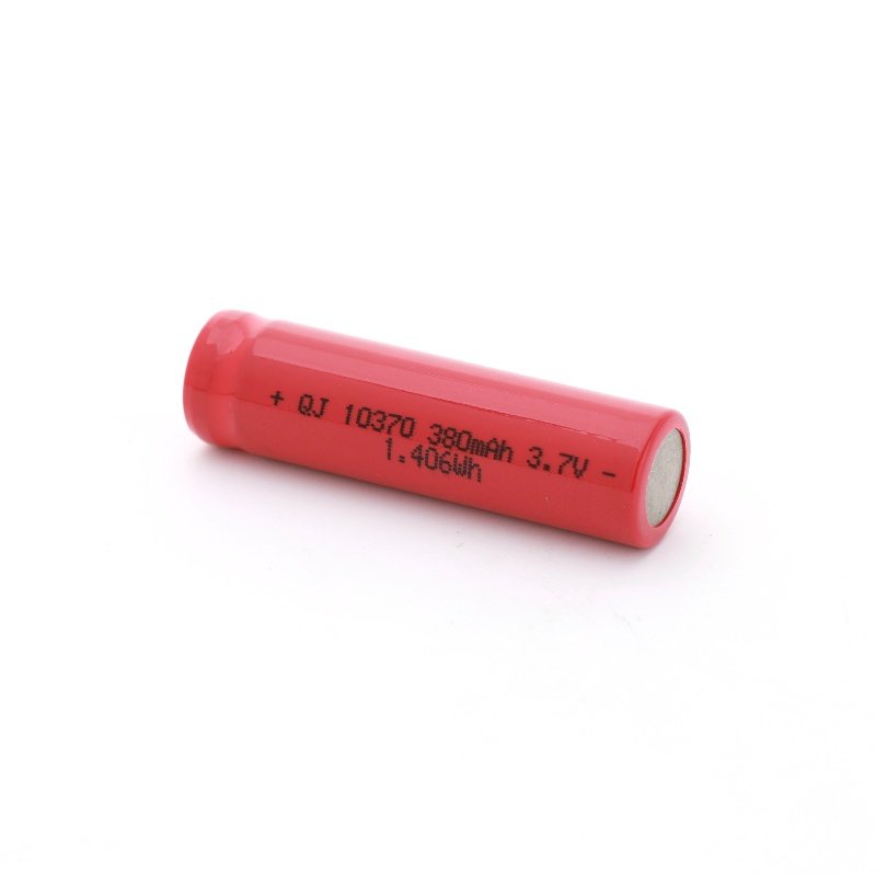 Wholesale High Capacity 10370 3.6V 380mAh Electric Tools Storage Rechargeable Digital Lithium Li-Ion Batteries Battery Cells
